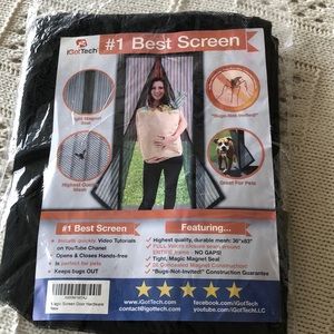 Magnetic Screen Door